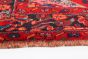 Persian Hamadan 4'9" x 8'10" Hand-knotted Wool Red Rug - Clearance