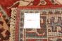 Indian Pazirik 9'2" x 11'11" Hand-knotted Wool Red Rug