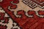Indian Royal Kazak 2'8" x 9'10" Hand-knotted Wool Dark Red Rug