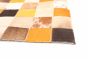 Argentina Cowhide Patchwork Handmade Leather Rug, 173 x 239 cm