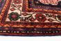 Persian Hamadan 6'8" x 9'6" Hand-knotted Wool Red Rug