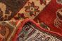 Indian Pazirik 6'0" x 8'10" Hand-knotted Wool Red Rug