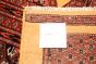 Pakistani Peshawar-Bokhara 8'2" x 10'10" Hand-knotted Wool Orange Rug
