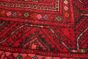 Persian Style 5'4" x 9'6" Hand-knotted Wool Red Rug