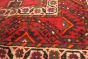 Persian Style 5'0" x 9'9" Hand-knotted Wool Red Rug - Clearance
