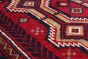 Persian Style 3'1" x 6'8" Hand-knotted Wool Red Rug