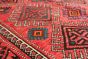 Persian Style 4'9" x 9'11" Hand-knotted Wool Brown Rug
