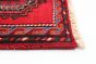 Persian Style 3'11" x 7'8" Hand-knotted Wool Red Rug