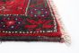 Persian Style 5'1" x 12'5" Hand-knotted Wool Red Rug