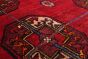 Persian Style 4'11" x 8'11" Hand-knotted Wool Red Rug - Clearance