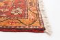 Persian Style 4'4" x 9'10" Hand-knotted Wool Orange Rug