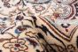Persian Nain 9La 6'7" x 10'6" Hand-knotted Silk & Wool Rug 