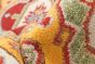 Indian Royal Kazak 2'1" x 3'0" Hand-knotted Wool Orange Rug
