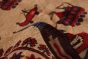 Afghan Rare War 6'7" x 9'5" Hand-knotted Wool Rug 