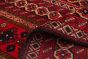 Afghan Rizbaft 6'9" x 11'0" Hand-knotted Wool Rug 