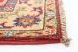 Afghan Finest Ghazni 2'7" x 10'0" Hand-knotted Wool Red Rug