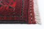 Afghan Finest Khal Mohammadi 4'2" x 6'6" Hand-knotted Wool Red Rug