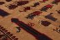 Afghan Rare War 6'11" x 9'6" Hand-knotted Wool Rug 