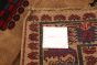 Afghan Rare War 6'7" x 9'1" Hand-knotted Wool Rug 