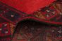 Afghan Teimani 5'1" x 12'9" Hand-knotted Wool Rug 