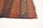 Afghan Tajik Caucasian 2'0" x 8'7" Hand-knotted Wool Rug 