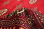 Pakistani Finest Peshawar Bokhara 9'0" x 11'7" Hand-knotted Wool Rug 