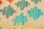 Kilim vif et coloré 3'5" x 5'1" en laine