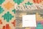 Kilim vif et coloré 3'5" x 5'1" en laine