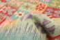 Kilim vif et coloré 8'5" x 11'3" en laine