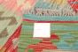 Kilim vif et coloré 8'5" x 11'3" en laine