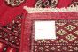 Pakistani Finest Peshawar Bokhara 10'0" x 13'7" Hand-knotted Wool Red Rug