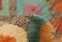 Turkish Bold and Colorful 5'0" x 6'6" Flat-Weave Wool Kilim 