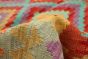Turkish Bold and Colorful 3'6" x 6'5" Flat-Weave Wool Kilim 