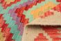 Turkish Bold and Colorful 3'6" x 6'5" Flat-Weave Wool Kilim 
