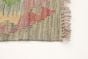 Kilim vif et coloré 3'1" x 4'10" en laine