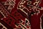 Turkmenistan Turkman 2'1" x 6'0" Hand-knotted Wool Red Rug