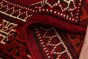 Turkmenistan Turkman 2'1" x 6'0" Hand-knotted Wool Red Rug