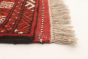 Turkmenistan Turkman 1'10" x 6'3" Hand-knotted Wool Red Rug
