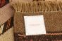 Turkish Ottoman Natura 3'4" x 5'6" Flat-Weave Wool Kilim 