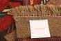 Turkish Ottoman Natura 3'2" x 5'5" Flat-weave Wool Brown Kilim