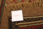 Turkish Ottoman Natura 3'8" x 5'5" Flat-Weave Wool Kilim 