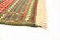 Turkish Ottoman Kashkoli 5'6" x 7'6" Flat-Weave Wool Tapestry Kilim 