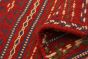 Turkish Ottoman Kashkoli 3'7" x 5'0" Flat-Weave Wool Tapestry Kilim 