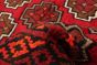 Afghan Akhjah 3'5" x 5'1" Hand-knotted Wool Rug 