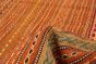 Turkish Ottoman Kashkoli 6'7" x 9'10" Flat-Weave Wool Tapestry Kilim 