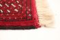 Turkmenistan Turkman 3'6" x 4'7" Hand-knotted Wool Dark Red Rug