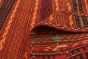 Turkish Ottoman Kashkoli 3'4" x 4'9" Flat-Weave Wool Tapestry Kilim 