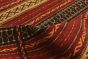 Turkish Ottoman Kashkoli 3'5" x 4'10" Flat-Weave Wool Tapestry Kilim 