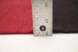 Turkish Moldovia Patch 6'6" x 8'0" Flat-weave Wool Dark Red Kilim