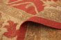Pakistani Lahor Finest 6'7" x 8'11" Flat-Weave Wool Tapestry Kilim 